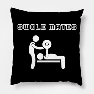 Swole mates Pillow