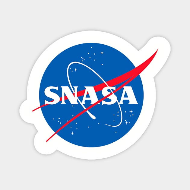 SNASA Magnet by rakelittle