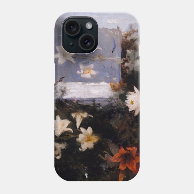 Flower Studies by Abbott Handerson Thayer, circa 1886 Phone Case by Classic Art Stall