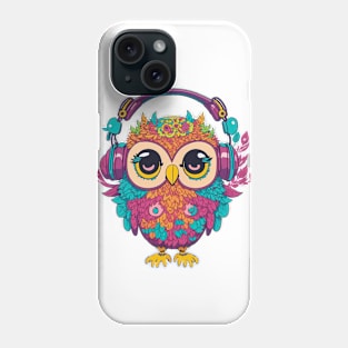 Cute Owl T-shirt Phone Case