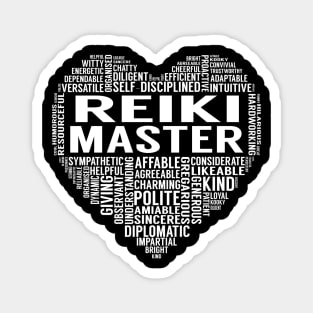 Reiki Master Heart Magnet