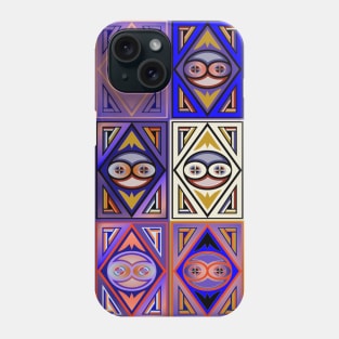 Geometric Roman Mosaic_001 Phone Case