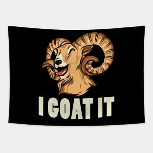 I Goat it Tapestry