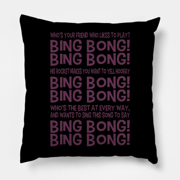 Bing Bong the Musical! Pillow by Jetfire852