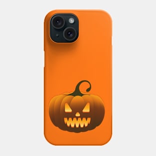 Halloween scary pumpkin Phone Case