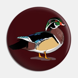 Wood Duck Pin