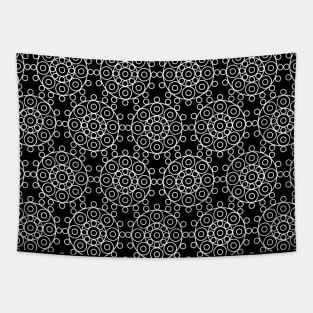 Circles seamless background wallpaper design Tapestry