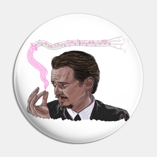 Reservoir Dogs: Mr. Pink's Tiny Violin Pin by 51Deesigns