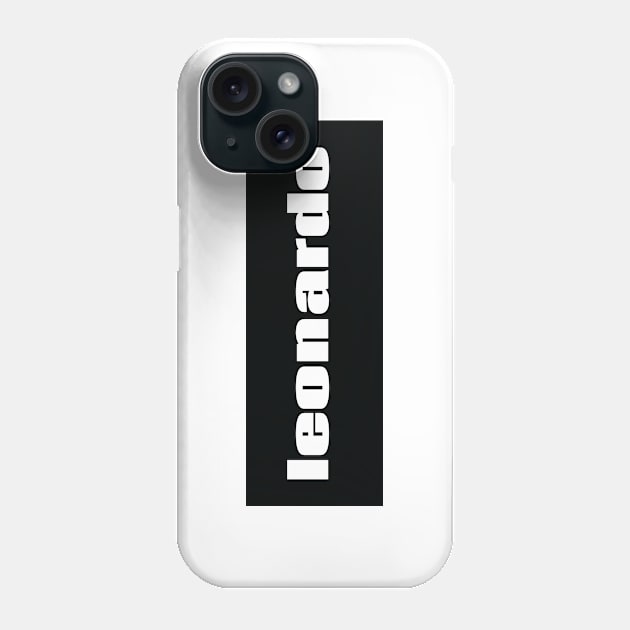 Leonardo Phone Case by ProjectX23