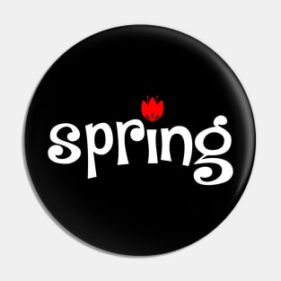 Spring Tulip Pin