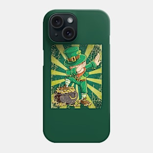 St. Patricks Gold Dabbing Phone Case