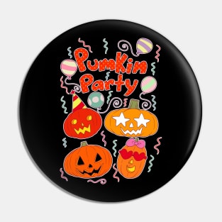 Pumpkin Party Pin