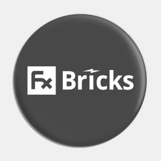 Fx Bricks Type Logo Pin