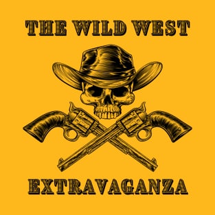 Wild West Extravaganza Skull T-Shirt