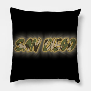 SD City Connect Camo Pillow