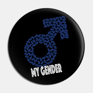 Male Gender Pin