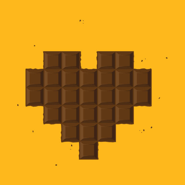 Chocolate Pixels - Health Power Up by SevenHundred