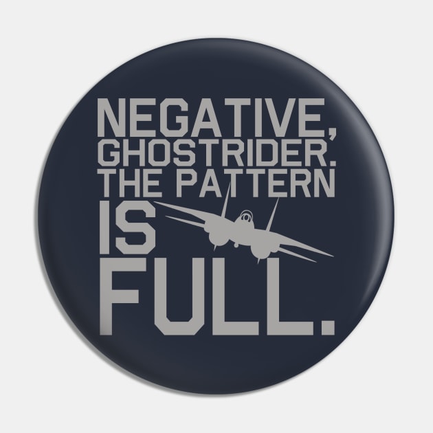 Top Gun Ghostrider Pin by PopCultureShirts