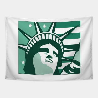 Statue Of Liberty National Monument Tapestry