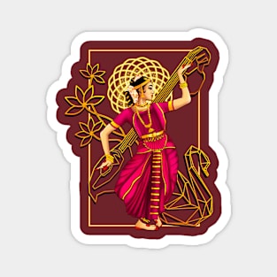 Saraswati - The Divine Dancer Magnet