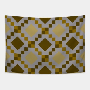 Irish Chain Patchwork Pattern Tapestry