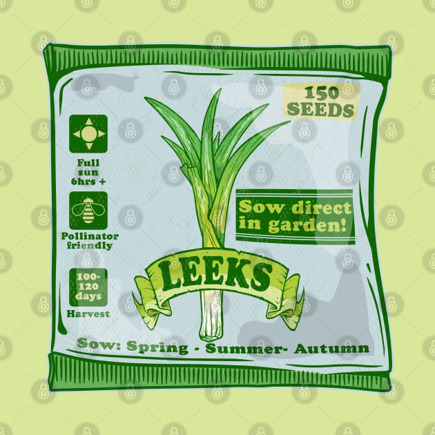 Leeks seeds by mailboxdisco