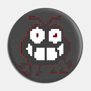 8-bit Gaming Bug bit me Pin