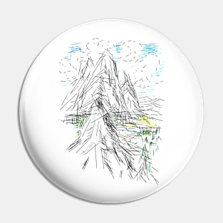 Architect Mountain Pin