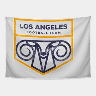 Unique Modern Los Angeles Rams Sunday Football Tailgate Party Tapestry