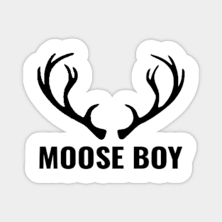 MOOSE BOY BLACK/RED/GREY/ORANGE Magnet