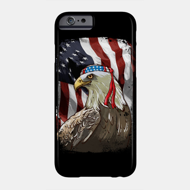 Fourth Of July Bald Eagle American Flag Usa Gift