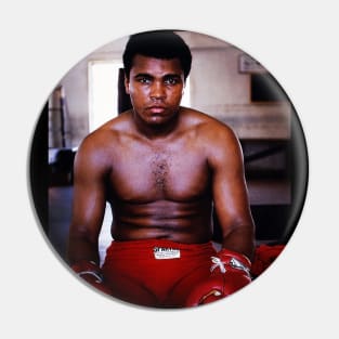 Muhammad Ali A great man, A great American My hero Pin