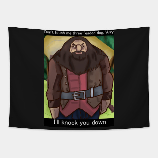 Ps1 Hagrid Hagrid Tapestry Teepublic