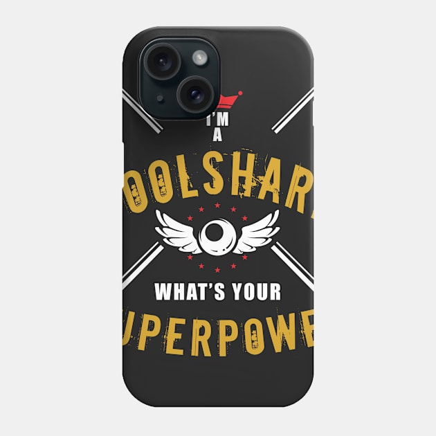 Poolshark Superpower Phone Case by TDesign