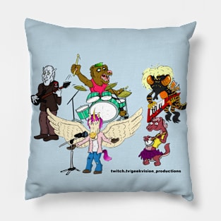 Band of Creatures Pillow