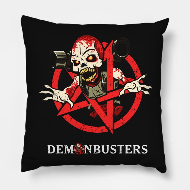 Demonbusters Pillow by Hulkey