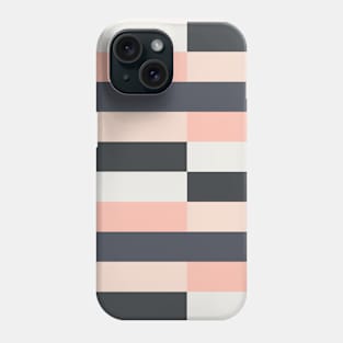 Horizontal Violet Stripes Pattern Phone Case