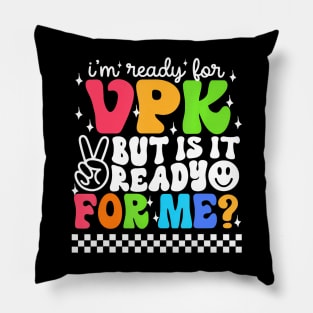 VPK Grade First Day Of School Teacher Kids Pillow