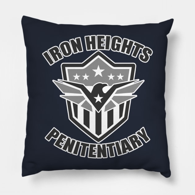 Iron Heights Penitentiary Pillow by spicytees