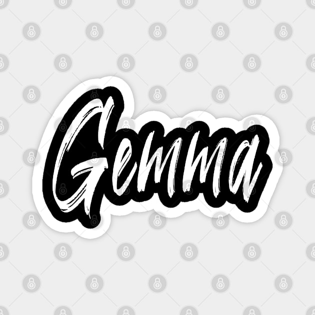 NAME GIRL Gemma Magnet by CanCreate