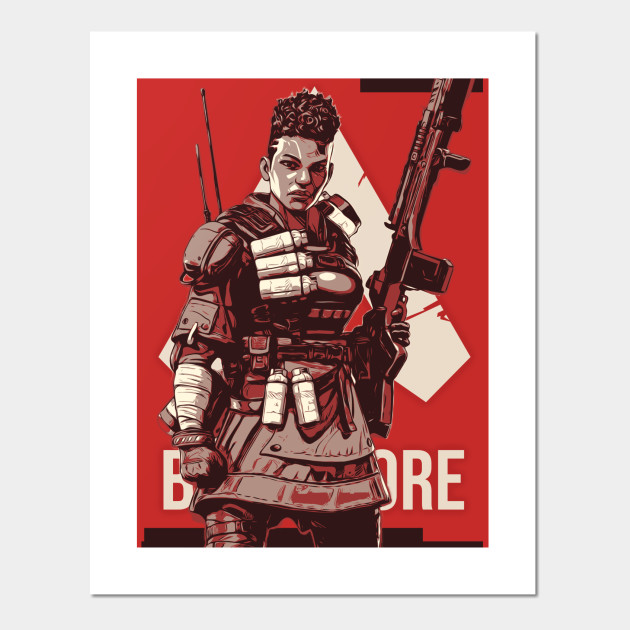 Bangalore Apex Legends Limit Color Art Apex Legends Bangalore Posters And Art Prints Teepublic