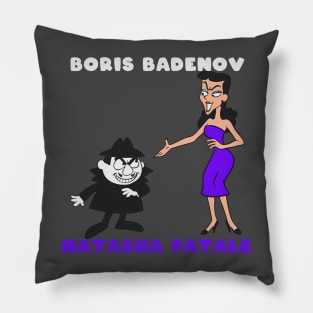 Boris & Natasha Pillow