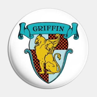 Griffin Coat-of-Arms with a Gryphon Pin