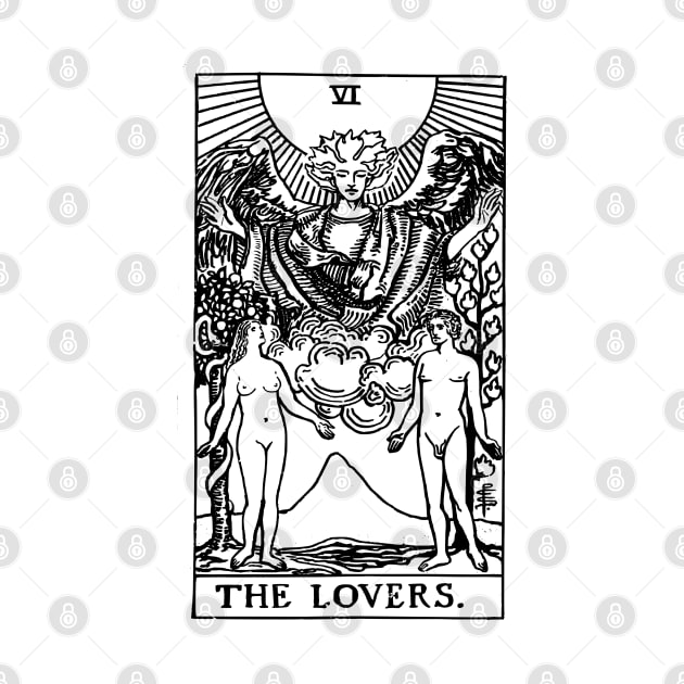 Tarot Card - The Lovers by isstgeschichte