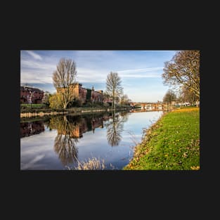 Dumfries Dock Park River Nith Photograph Galloway T-Shirt