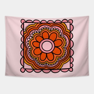 Flower Granny Square Tapestry