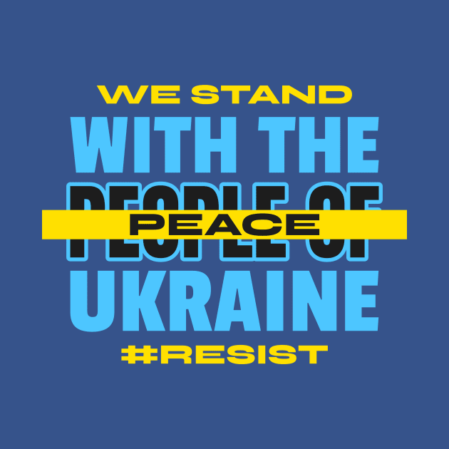 Ukraine Resist by Toni's Tee's