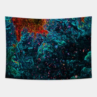 Black Panther Art - Glowing Edges 558 Tapestry