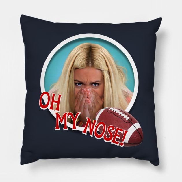 Brady Bunch - Oh My Nose Pillow by Zbornak Designs