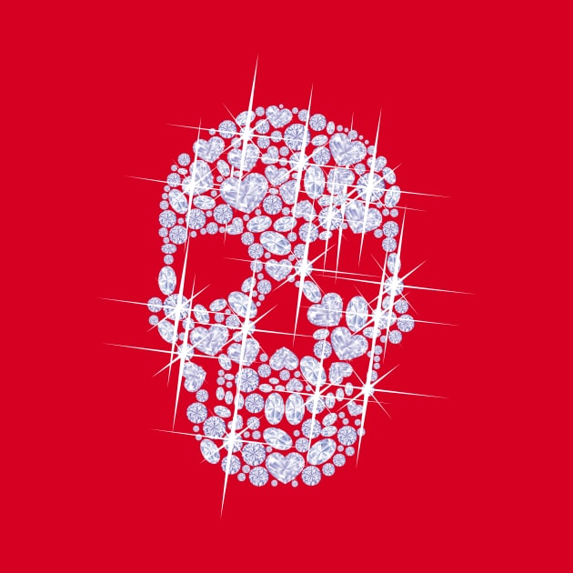 ICED OUT SKULL by WUPHYSICAL